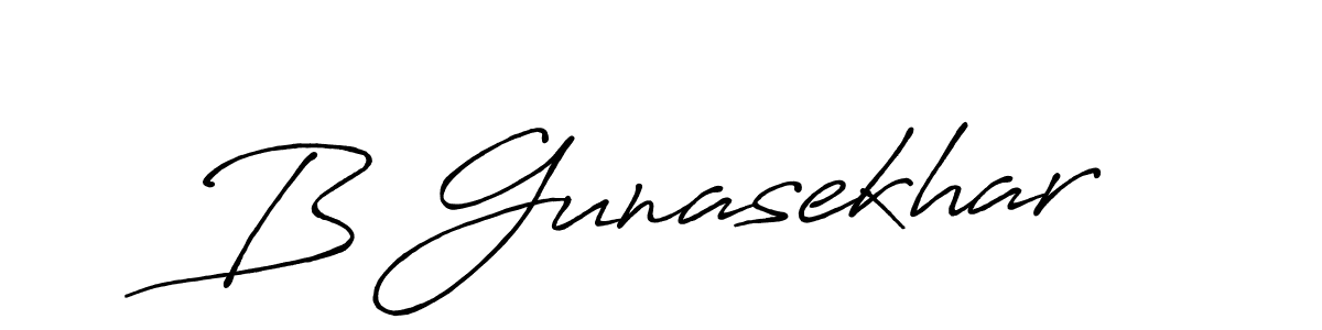 It looks lik you need a new signature style for name B Gunasekhar. Design unique handwritten (Antro_Vectra_Bolder) signature with our free signature maker in just a few clicks. B Gunasekhar signature style 7 images and pictures png