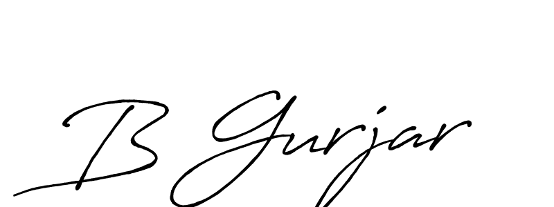 How to Draw B Gurjar signature style? Antro_Vectra_Bolder is a latest design signature styles for name B Gurjar. B Gurjar signature style 7 images and pictures png