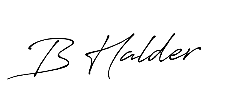 This is the best signature style for the B Halder name. Also you like these signature font (Antro_Vectra_Bolder). Mix name signature. B Halder signature style 7 images and pictures png