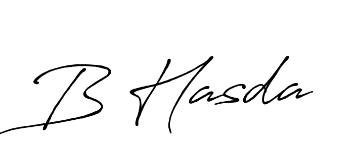 Once you've used our free online signature maker to create your best signature Antro_Vectra_Bolder style, it's time to enjoy all of the benefits that B Hasda name signing documents. B Hasda signature style 7 images and pictures png
