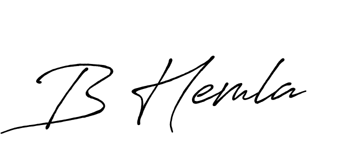 Also You can easily find your signature by using the search form. We will create B Hemla name handwritten signature images for you free of cost using Antro_Vectra_Bolder sign style. B Hemla signature style 7 images and pictures png