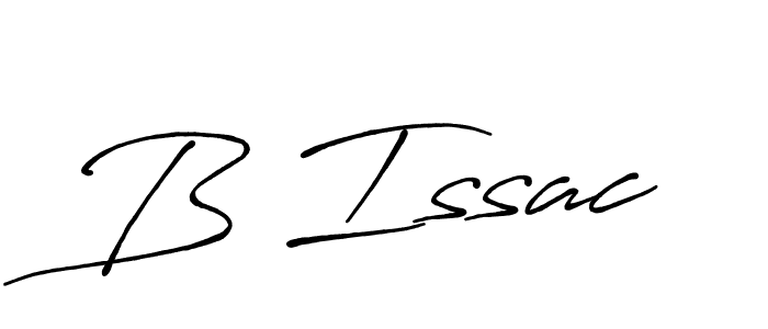 if you are searching for the best signature style for your name B Issac. so please give up your signature search. here we have designed multiple signature styles  using Antro_Vectra_Bolder. B Issac signature style 7 images and pictures png