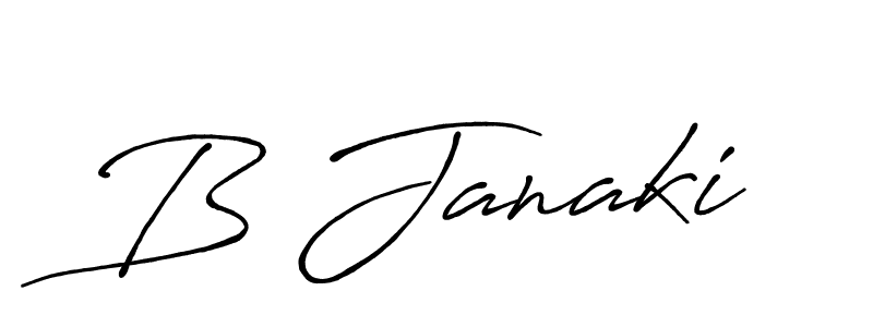 if you are searching for the best signature style for your name B Janaki. so please give up your signature search. here we have designed multiple signature styles  using Antro_Vectra_Bolder. B Janaki signature style 7 images and pictures png