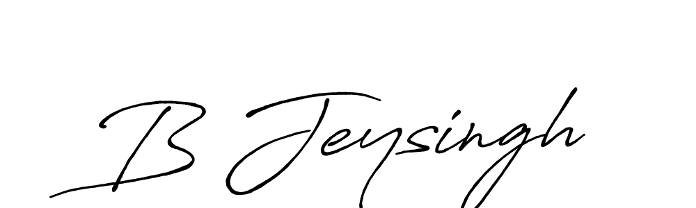 Best and Professional Signature Style for B Jeysingh. Antro_Vectra_Bolder Best Signature Style Collection. B Jeysingh signature style 7 images and pictures png