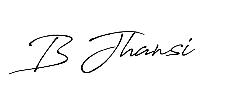 Also You can easily find your signature by using the search form. We will create B Jhansi name handwritten signature images for you free of cost using Antro_Vectra_Bolder sign style. B Jhansi signature style 7 images and pictures png