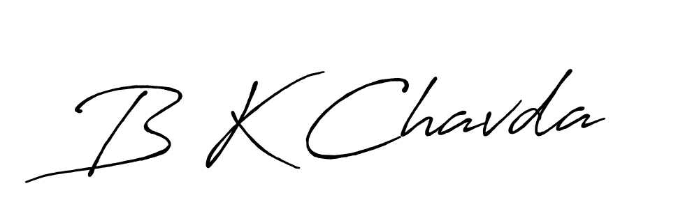 Make a short B K Chavda signature style. Manage your documents anywhere anytime using Antro_Vectra_Bolder. Create and add eSignatures, submit forms, share and send files easily. B K Chavda signature style 7 images and pictures png