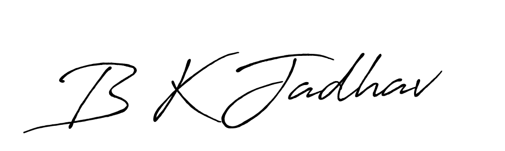 This is the best signature style for the B K Jadhav name. Also you like these signature font (Antro_Vectra_Bolder). Mix name signature. B K Jadhav signature style 7 images and pictures png