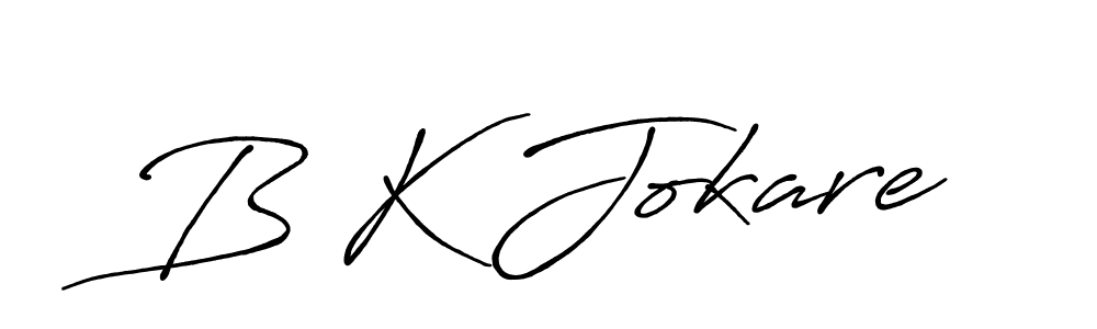 Once you've used our free online signature maker to create your best signature Antro_Vectra_Bolder style, it's time to enjoy all of the benefits that B K Jokare name signing documents. B K Jokare signature style 7 images and pictures png