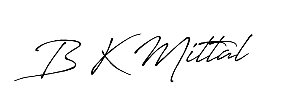 Make a beautiful signature design for name B K Mittal. Use this online signature maker to create a handwritten signature for free. B K Mittal signature style 7 images and pictures png