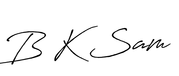 Here are the top 10 professional signature styles for the name B K Sam. These are the best autograph styles you can use for your name. B K Sam signature style 7 images and pictures png