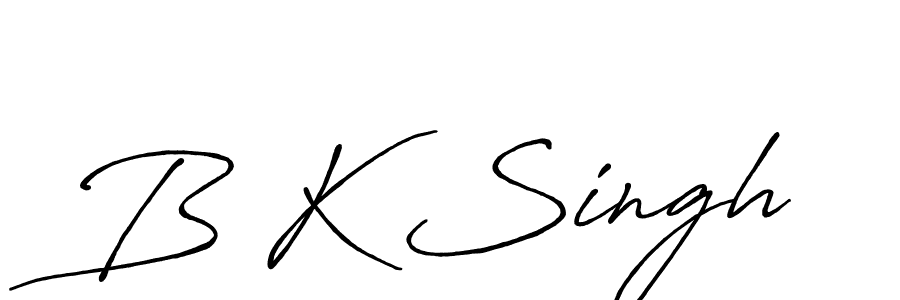 Similarly Antro_Vectra_Bolder is the best handwritten signature design. Signature creator online .You can use it as an online autograph creator for name B K Singh. B K Singh signature style 7 images and pictures png