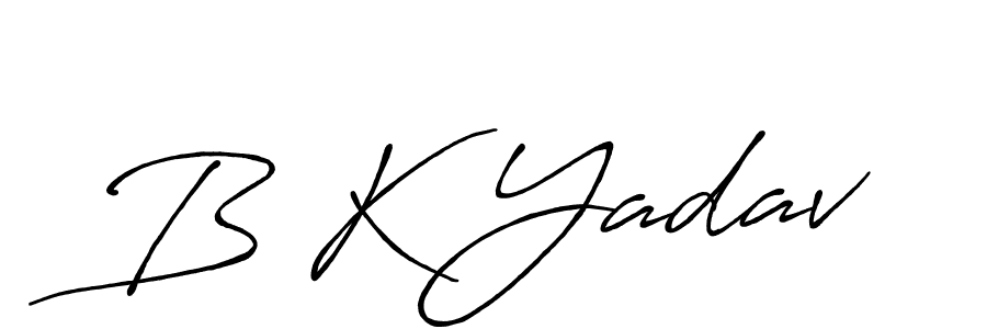 This is the best signature style for the B K Yadav name. Also you like these signature font (Antro_Vectra_Bolder). Mix name signature. B K Yadav signature style 7 images and pictures png