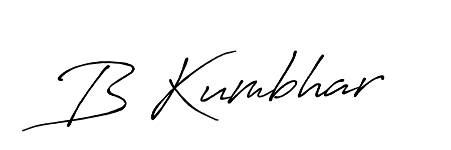 Once you've used our free online signature maker to create your best signature Antro_Vectra_Bolder style, it's time to enjoy all of the benefits that B Kumbhar name signing documents. B Kumbhar signature style 7 images and pictures png