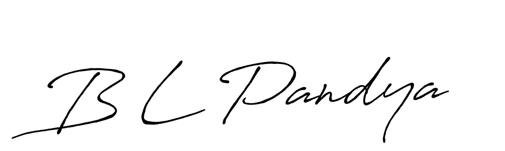 You can use this online signature creator to create a handwritten signature for the name B L Pandya. This is the best online autograph maker. B L Pandya signature style 7 images and pictures png