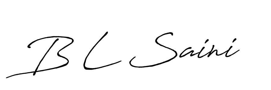 Here are the top 10 professional signature styles for the name B L Saini. These are the best autograph styles you can use for your name. B L Saini signature style 7 images and pictures png