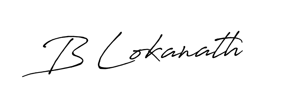 Once you've used our free online signature maker to create your best signature Antro_Vectra_Bolder style, it's time to enjoy all of the benefits that B Lokanath name signing documents. B Lokanath signature style 7 images and pictures png