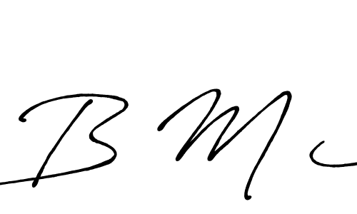 B M S stylish signature style. Best Handwritten Sign (Antro_Vectra_Bolder) for my name. Handwritten Signature Collection Ideas for my name B M S. B M S signature style 7 images and pictures png