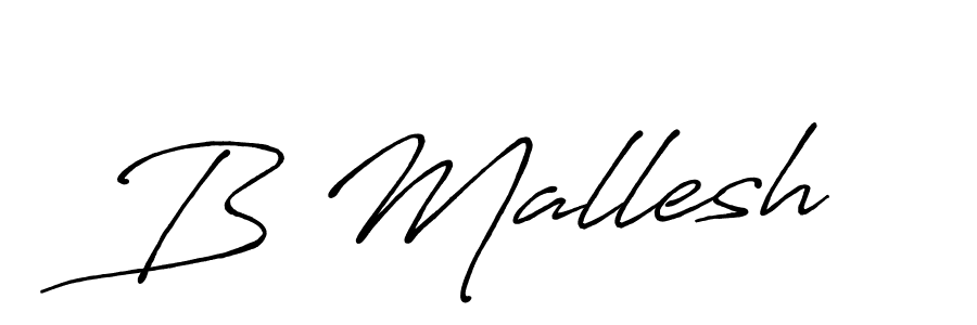 Similarly Antro_Vectra_Bolder is the best handwritten signature design. Signature creator online .You can use it as an online autograph creator for name B Mallesh. B Mallesh signature style 7 images and pictures png