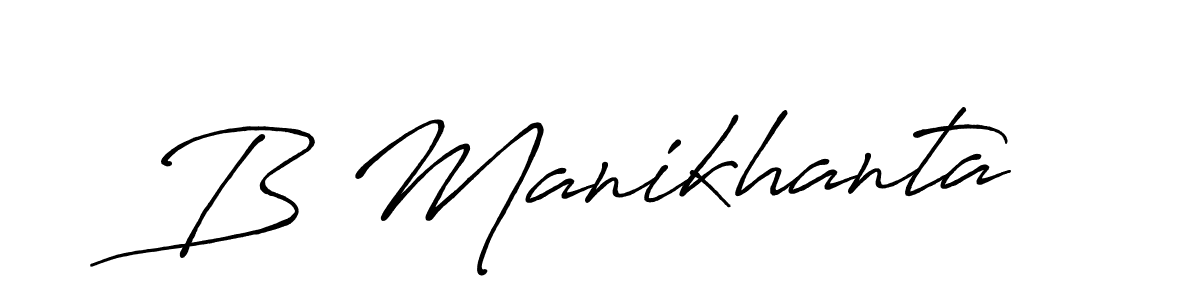 Here are the top 10 professional signature styles for the name B Manikhanta. These are the best autograph styles you can use for your name. B Manikhanta signature style 7 images and pictures png