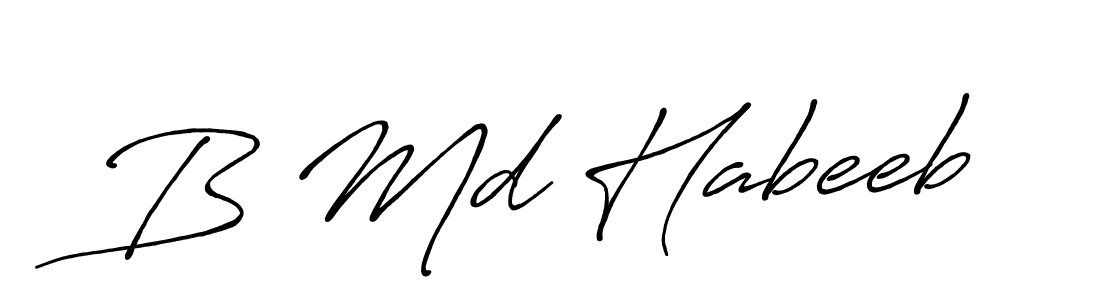 Once you've used our free online signature maker to create your best signature Antro_Vectra_Bolder style, it's time to enjoy all of the benefits that B Md Habeeb name signing documents. B Md Habeeb signature style 7 images and pictures png