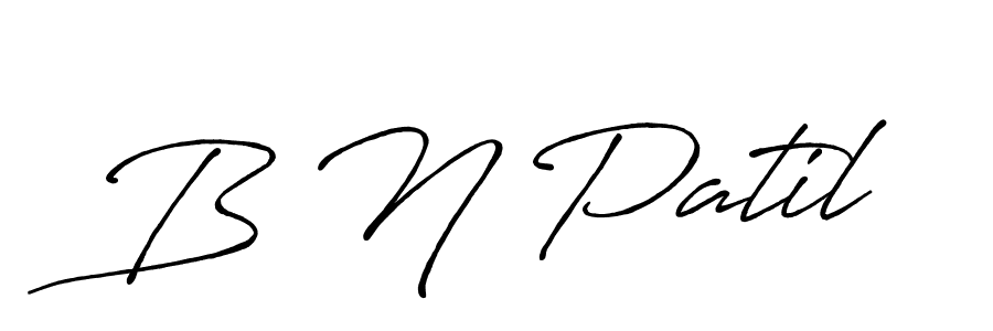 Similarly Antro_Vectra_Bolder is the best handwritten signature design. Signature creator online .You can use it as an online autograph creator for name B N Patil. B N Patil signature style 7 images and pictures png