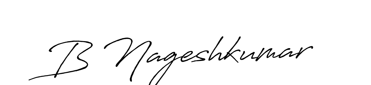 Make a short B Nageshkumar signature style. Manage your documents anywhere anytime using Antro_Vectra_Bolder. Create and add eSignatures, submit forms, share and send files easily. B Nageshkumar signature style 7 images and pictures png