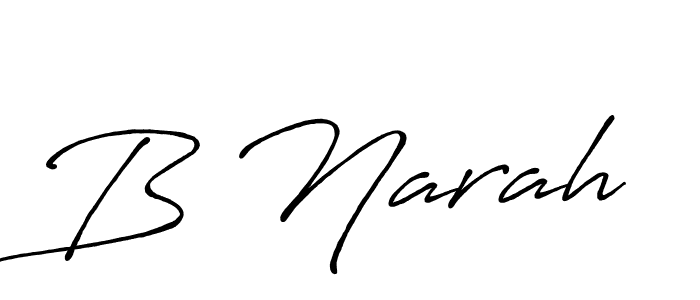 Best and Professional Signature Style for B Narah. Antro_Vectra_Bolder Best Signature Style Collection. B Narah signature style 7 images and pictures png