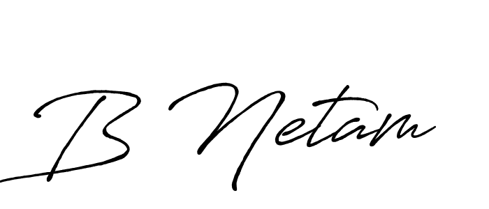 Once you've used our free online signature maker to create your best signature Antro_Vectra_Bolder style, it's time to enjoy all of the benefits that B Netam name signing documents. B Netam signature style 7 images and pictures png