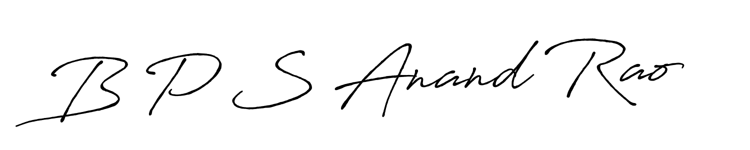 How to Draw B P S Anand Rao signature style? Antro_Vectra_Bolder is a latest design signature styles for name B P S Anand Rao. B P S Anand Rao signature style 7 images and pictures png
