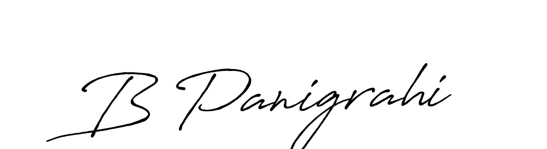 Make a beautiful signature design for name B Panigrahi. Use this online signature maker to create a handwritten signature for free. B Panigrahi signature style 7 images and pictures png