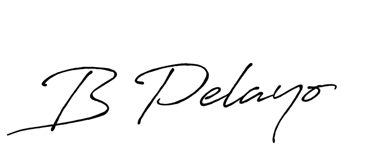 B Pelayo stylish signature style. Best Handwritten Sign (Antro_Vectra_Bolder) for my name. Handwritten Signature Collection Ideas for my name B Pelayo. B Pelayo signature style 7 images and pictures png