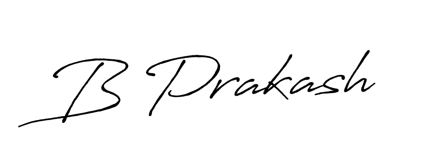 It looks lik you need a new signature style for name B Prakash. Design unique handwritten (Antro_Vectra_Bolder) signature with our free signature maker in just a few clicks. B Prakash signature style 7 images and pictures png