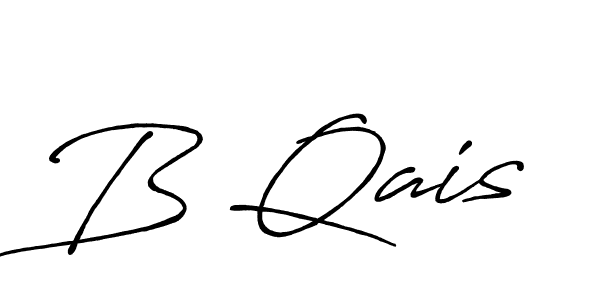 if you are searching for the best signature style for your name B Qais. so please give up your signature search. here we have designed multiple signature styles  using Antro_Vectra_Bolder. B Qais signature style 7 images and pictures png