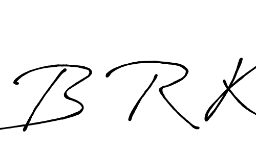 B R K stylish signature style. Best Handwritten Sign (Antro_Vectra_Bolder) for my name. Handwritten Signature Collection Ideas for my name B R K. B R K signature style 7 images and pictures png