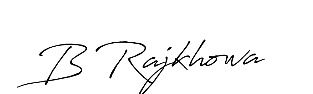 Make a beautiful signature design for name B Rajkhowa. Use this online signature maker to create a handwritten signature for free. B Rajkhowa signature style 7 images and pictures png