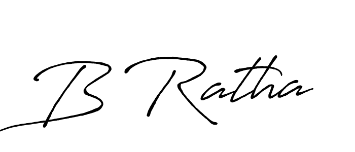 Once you've used our free online signature maker to create your best signature Antro_Vectra_Bolder style, it's time to enjoy all of the benefits that B Ratha name signing documents. B Ratha signature style 7 images and pictures png