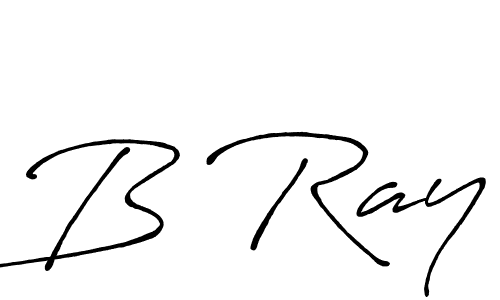 Also You can easily find your signature by using the search form. We will create B Ray name handwritten signature images for you free of cost using Antro_Vectra_Bolder sign style. B Ray signature style 7 images and pictures png