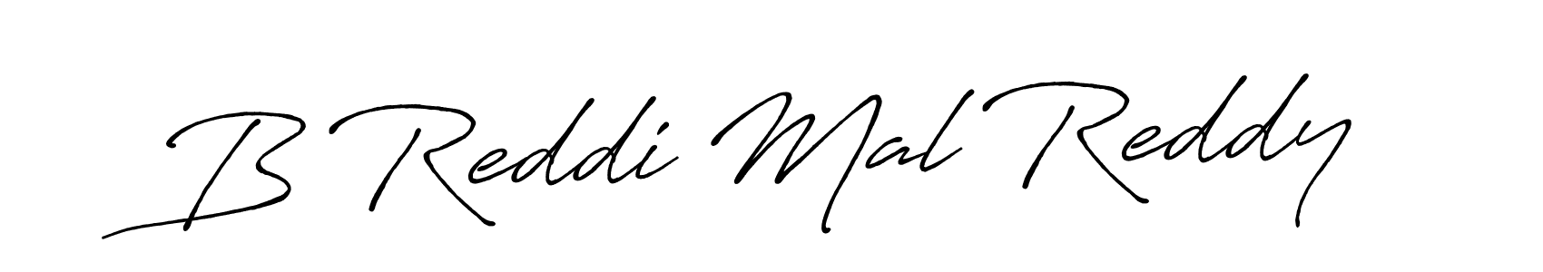 Use a signature maker to create a handwritten signature online. With this signature software, you can design (Antro_Vectra_Bolder) your own signature for name B Reddi Mal Reddy. B Reddi Mal Reddy signature style 7 images and pictures png