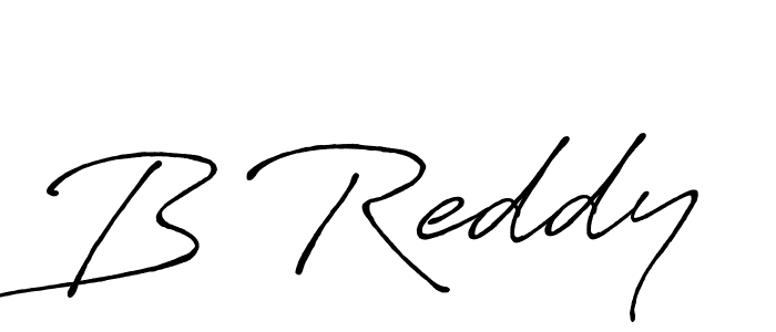 How to make B Reddy signature? Antro_Vectra_Bolder is a professional autograph style. Create handwritten signature for B Reddy name. B Reddy signature style 7 images and pictures png