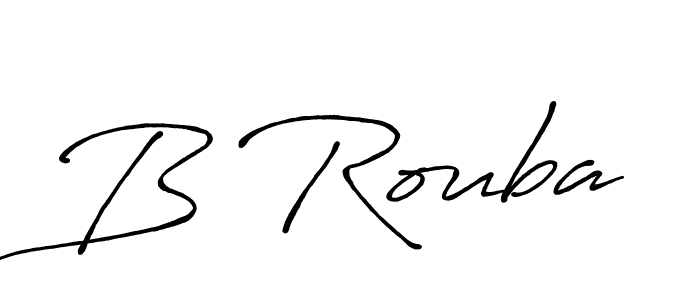 It looks lik you need a new signature style for name B Rouba. Design unique handwritten (Antro_Vectra_Bolder) signature with our free signature maker in just a few clicks. B Rouba signature style 7 images and pictures png