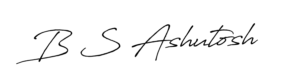 if you are searching for the best signature style for your name B S Ashutosh. so please give up your signature search. here we have designed multiple signature styles  using Antro_Vectra_Bolder. B S Ashutosh signature style 7 images and pictures png