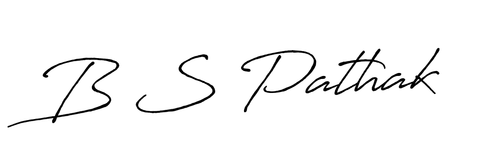 Make a beautiful signature design for name B S Pathak. Use this online signature maker to create a handwritten signature for free. B S Pathak signature style 7 images and pictures png