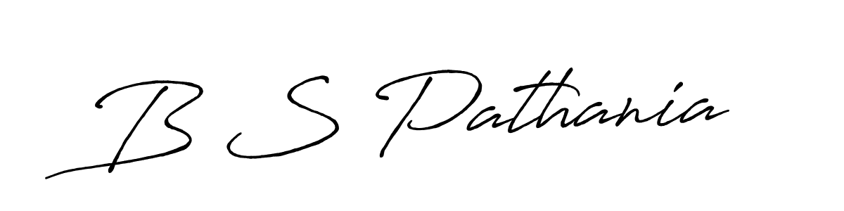 Make a beautiful signature design for name B S Pathania. Use this online signature maker to create a handwritten signature for free. B S Pathania signature style 7 images and pictures png