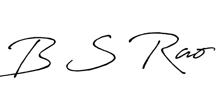 Also You can easily find your signature by using the search form. We will create B S Rao name handwritten signature images for you free of cost using Antro_Vectra_Bolder sign style. B S Rao signature style 7 images and pictures png