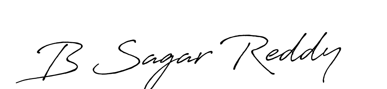 How to Draw B Sagar Reddy signature style? Antro_Vectra_Bolder is a latest design signature styles for name B Sagar Reddy. B Sagar Reddy signature style 7 images and pictures png