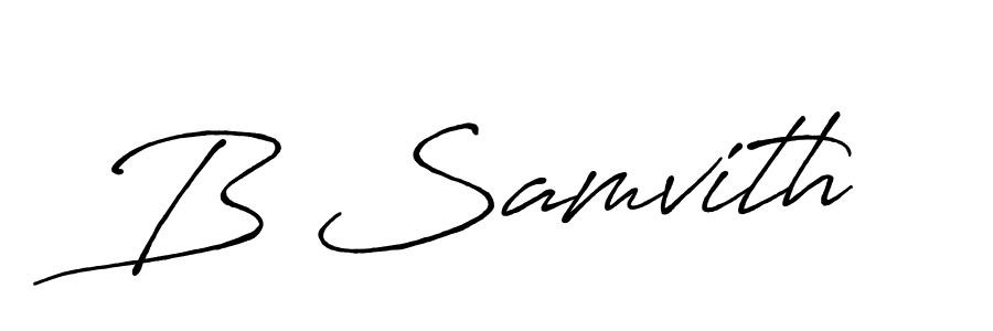Here are the top 10 professional signature styles for the name B Samvith. These are the best autograph styles you can use for your name. B Samvith signature style 7 images and pictures png