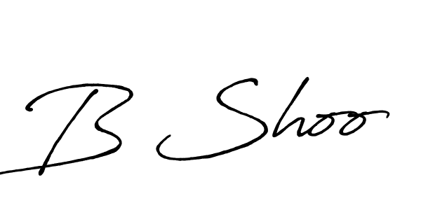 This is the best signature style for the B Shoo name. Also you like these signature font (Antro_Vectra_Bolder). Mix name signature. B Shoo signature style 7 images and pictures png