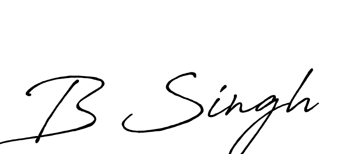 Antro_Vectra_Bolder is a professional signature style that is perfect for those who want to add a touch of class to their signature. It is also a great choice for those who want to make their signature more unique. Get B Singh name to fancy signature for free. B Singh signature style 7 images and pictures png