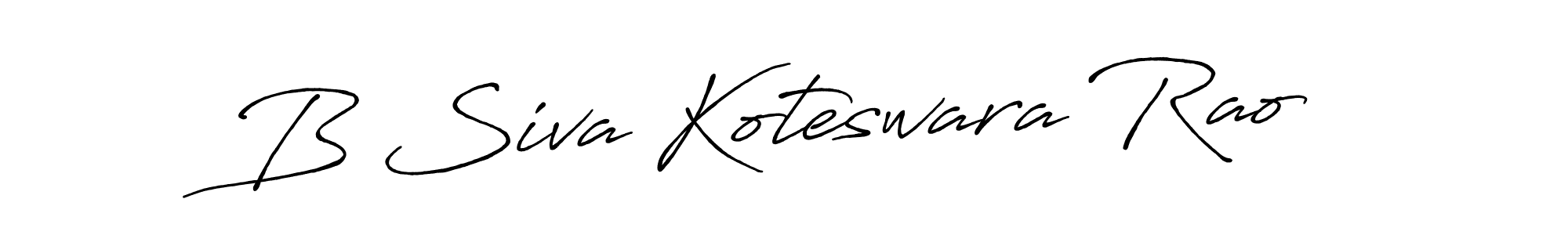 B Siva Koteswara Rao stylish signature style. Best Handwritten Sign (Antro_Vectra_Bolder) for my name. Handwritten Signature Collection Ideas for my name B Siva Koteswara Rao. B Siva Koteswara Rao signature style 7 images and pictures png