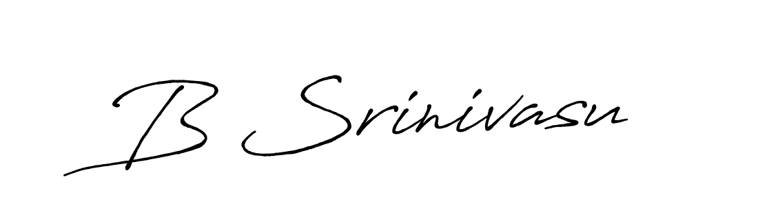 if you are searching for the best signature style for your name B Srinivasu. so please give up your signature search. here we have designed multiple signature styles  using Antro_Vectra_Bolder. B Srinivasu signature style 7 images and pictures png